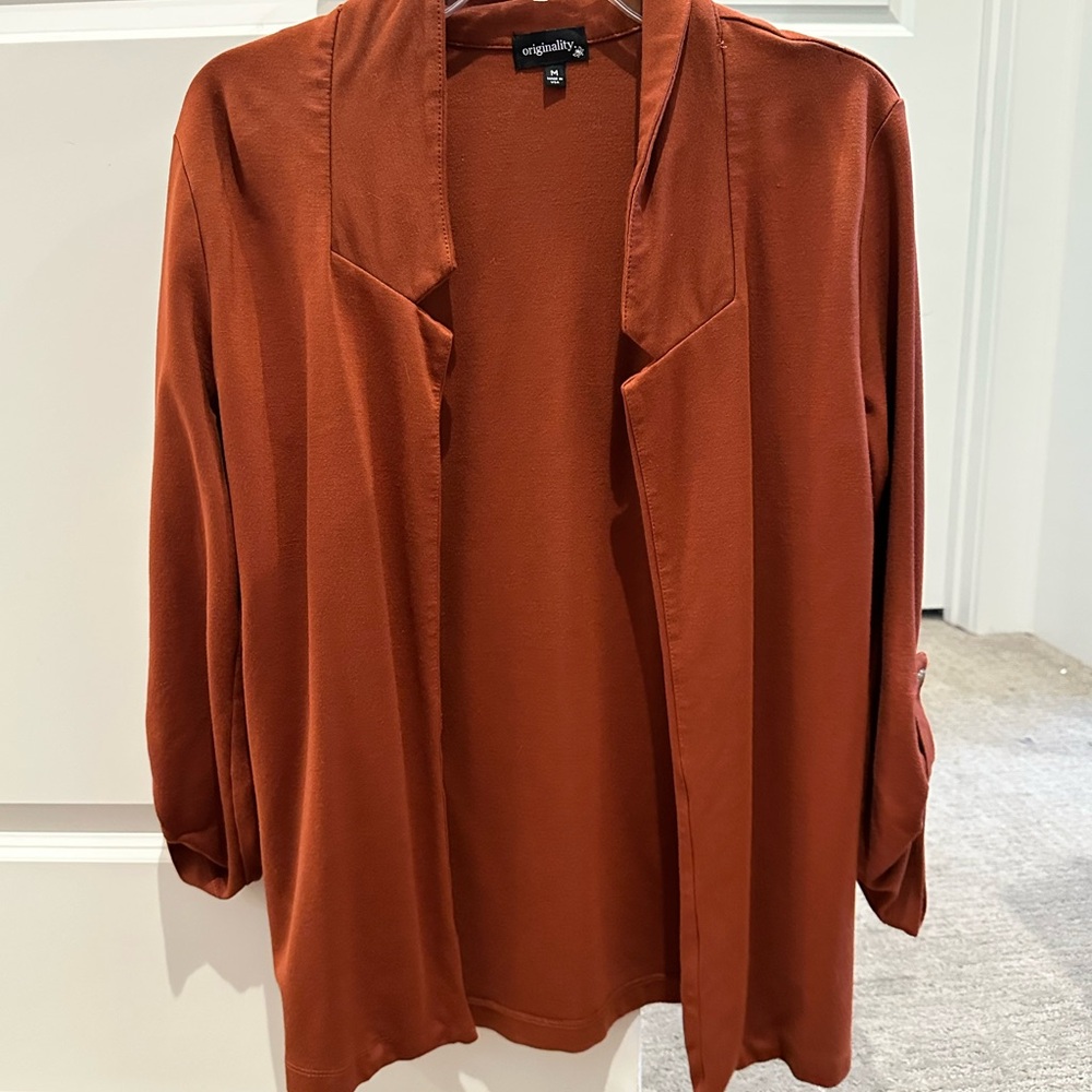 ✨ Size M ✨ Originality Open Front Cardigan